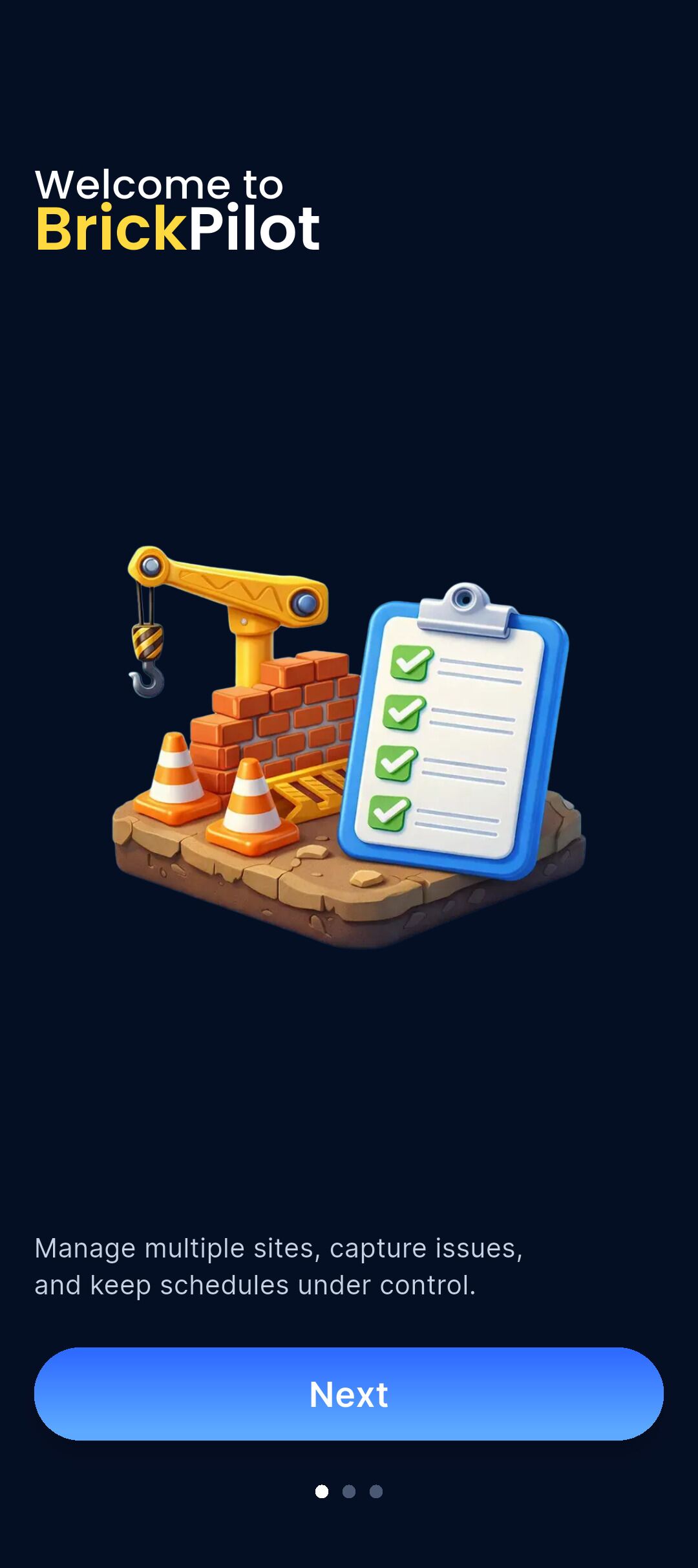 BrickPilot Dashboard